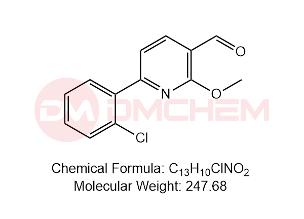 6-(2-氯苯基)-2-甲氧基尼古丁醛
