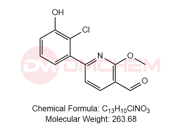 6-(2-chloro-3-hydroxyphenyl)-2-methoxynicotinaldehyde