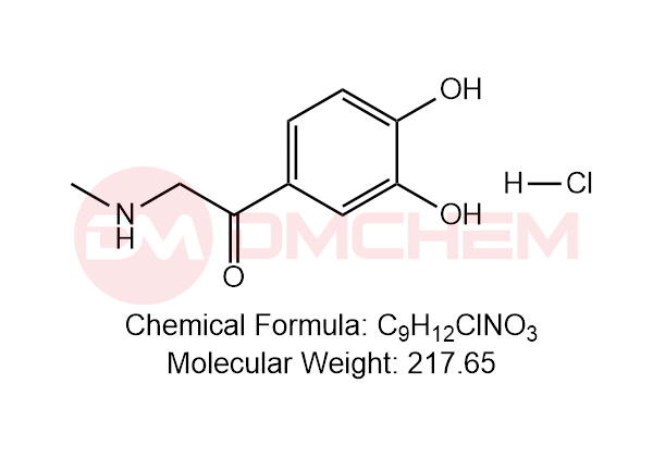 1-(3,4-dihydroxyphenyl)-2-(methylamino)ethan-1-one hydrochloride