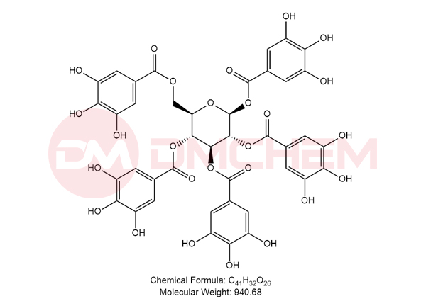 1,2,3,4,6-O-五没食子酰葡萄糖