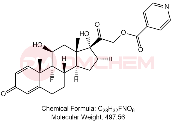 Dexamethasone isonicotinate