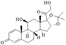 Pregn-4-ene-3,20-dione, 21-chloro-9-fluoro- 11,16,17-trihydroxy-, (11β,16α)-